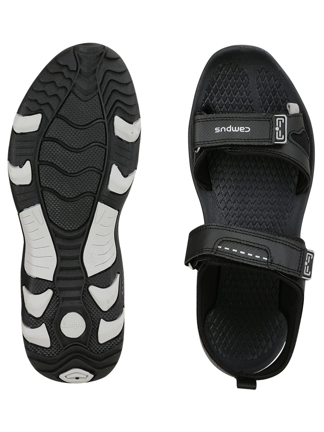 2GC-01 Black Men's Sports Sandals - Image 4