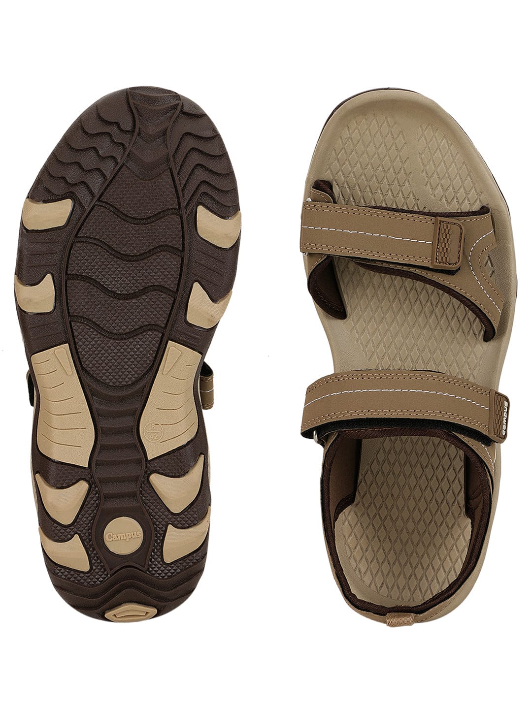 2GC-03 Beige Men's Sports Sandals - Image 4