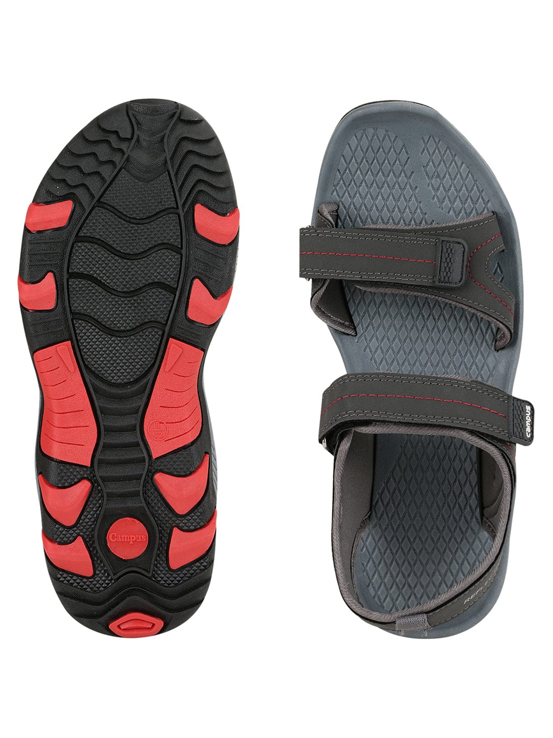 2GC-03 Grey Men's Sports Sandals - Image 4