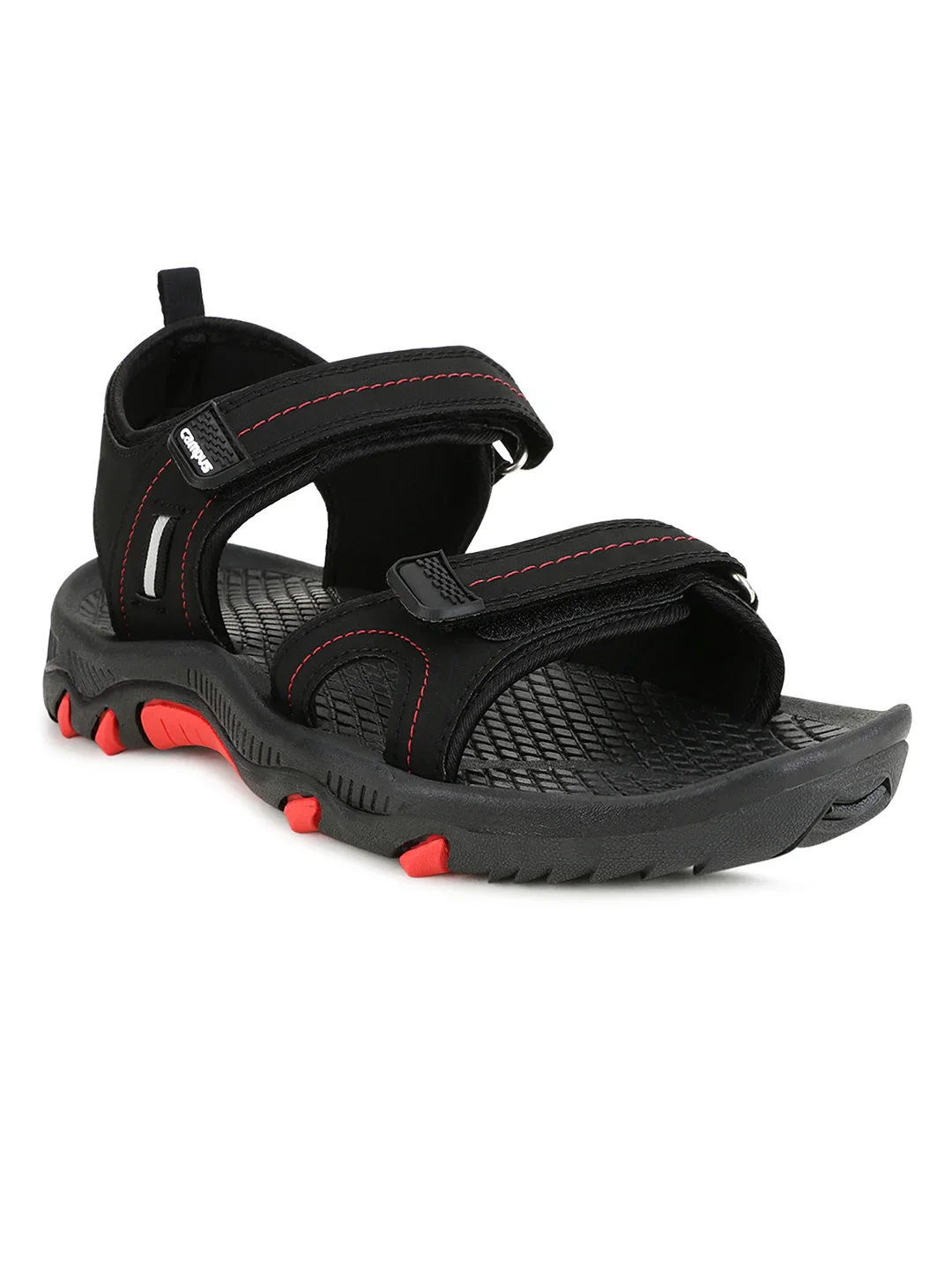 2GC-03 A Black Men's Sandals - Image 2