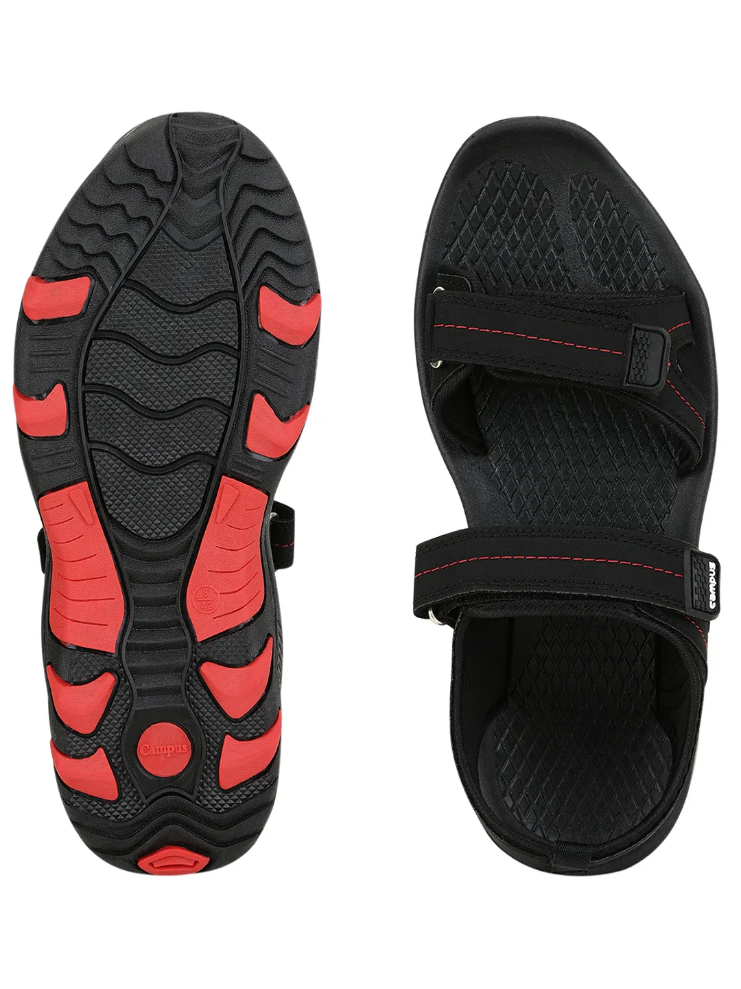 2GC-03 A Black Men's Sandals - Image 4