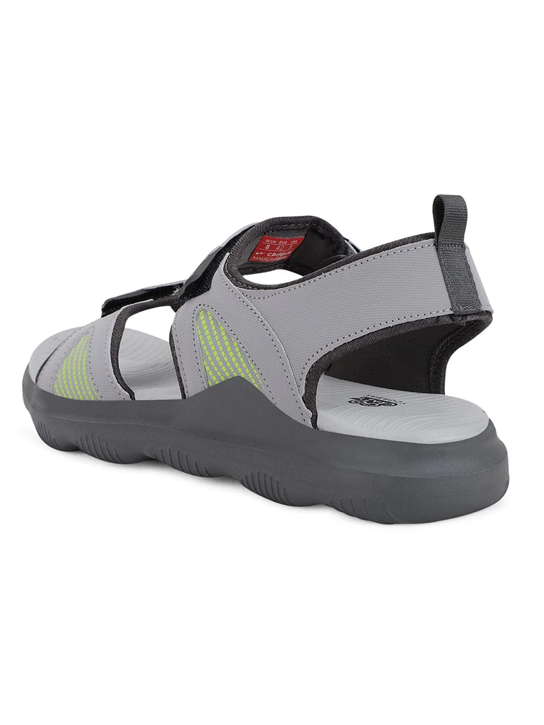 2GC-06 Grey Men's Sports Sandals - Image 3