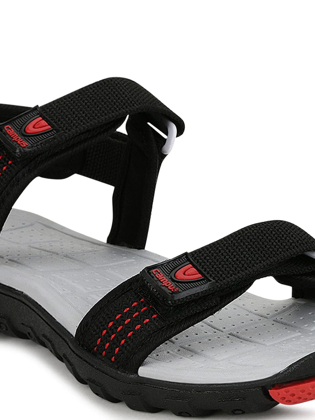 2GC-07 Black Men's Sports Sandals - Image 5