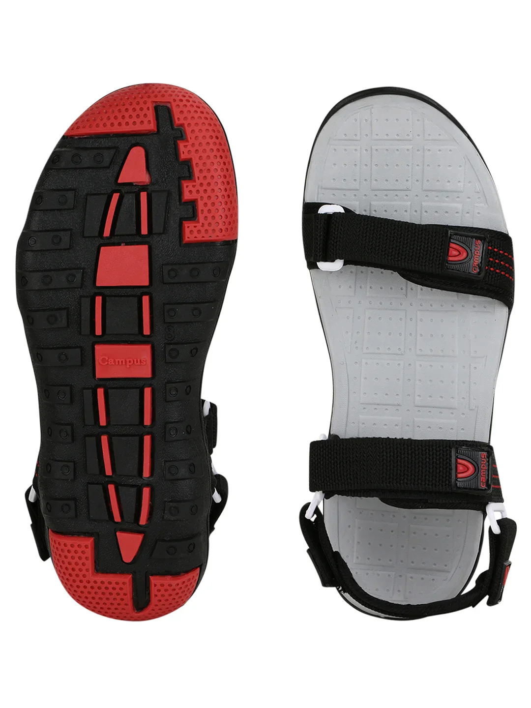 2GC-07A Black Men's Sandals - Image 3