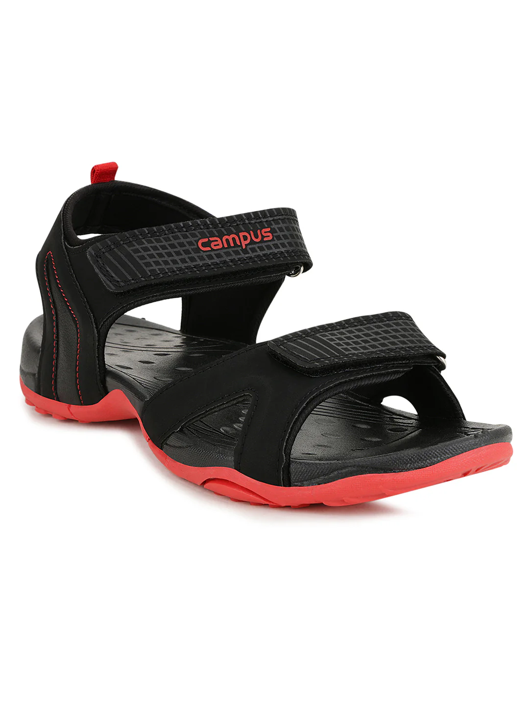 2GC-12 Black Men's Sports Sandals - Image 2