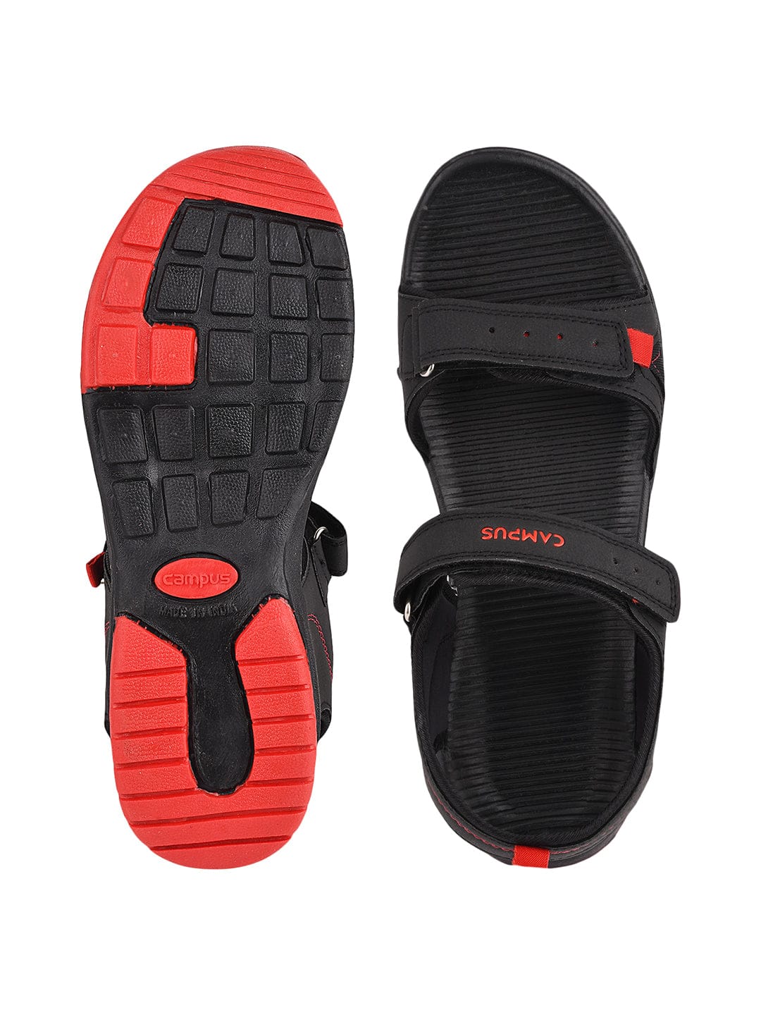 2GC-16 Black Men's Sandals - Image 4