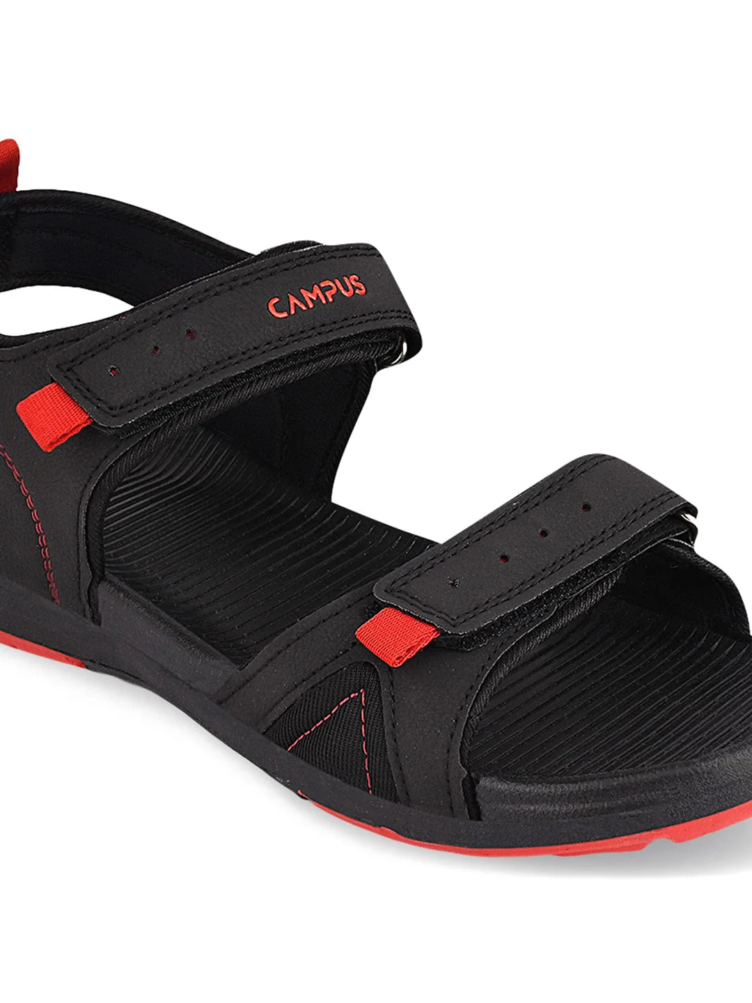 2GC-16 Black Men's Sandals - Image 5