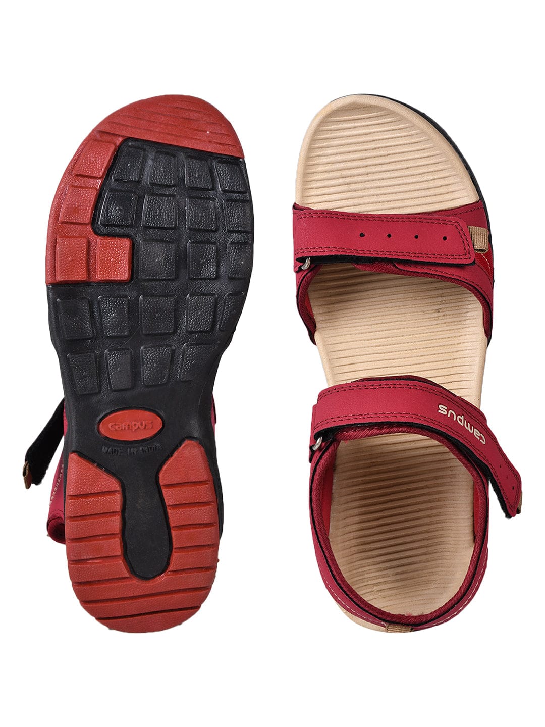 2GC-16 Red Men's Sandals - Image 4