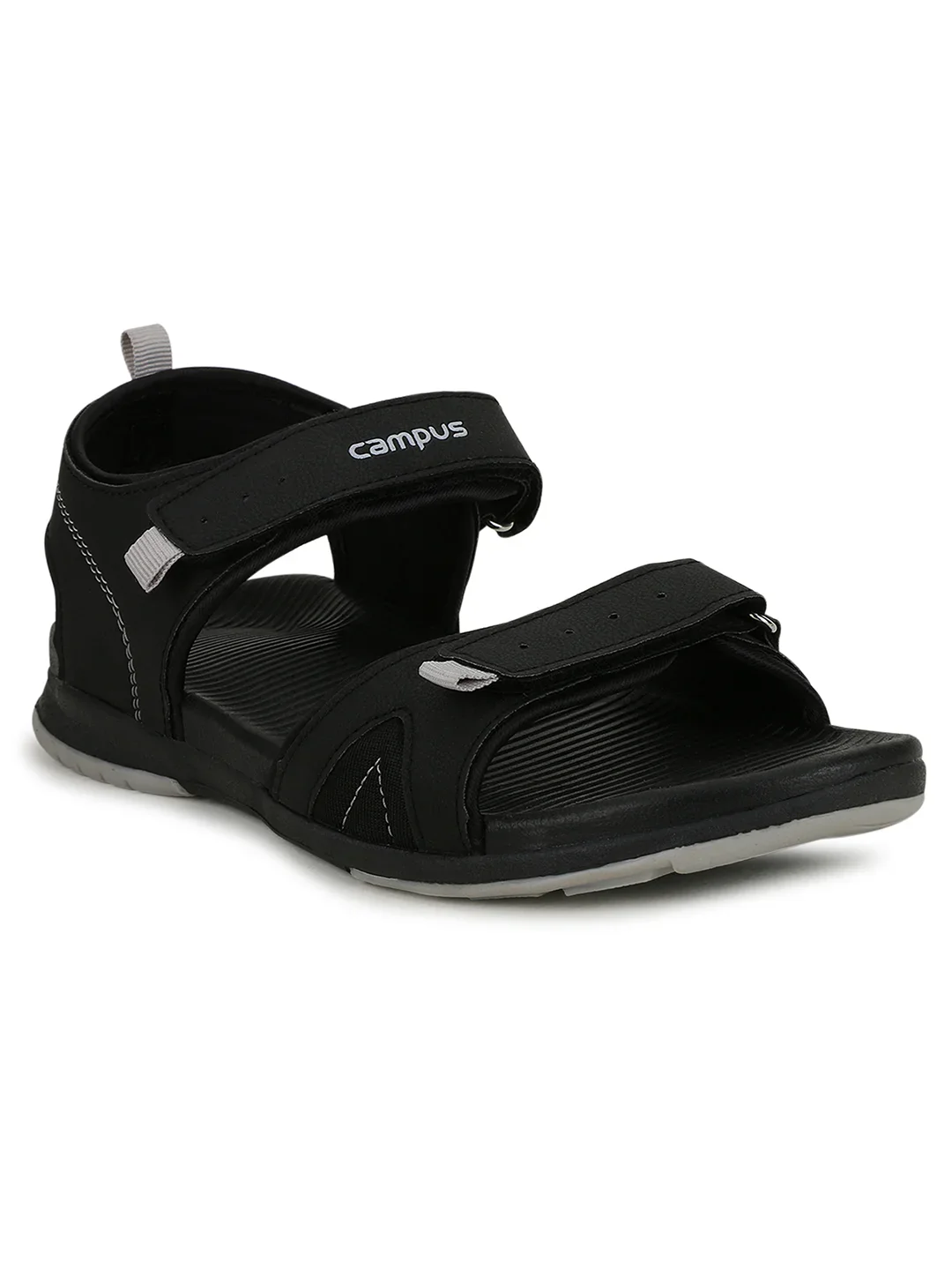 2GC-16D Black Men's Sandals - Image 2