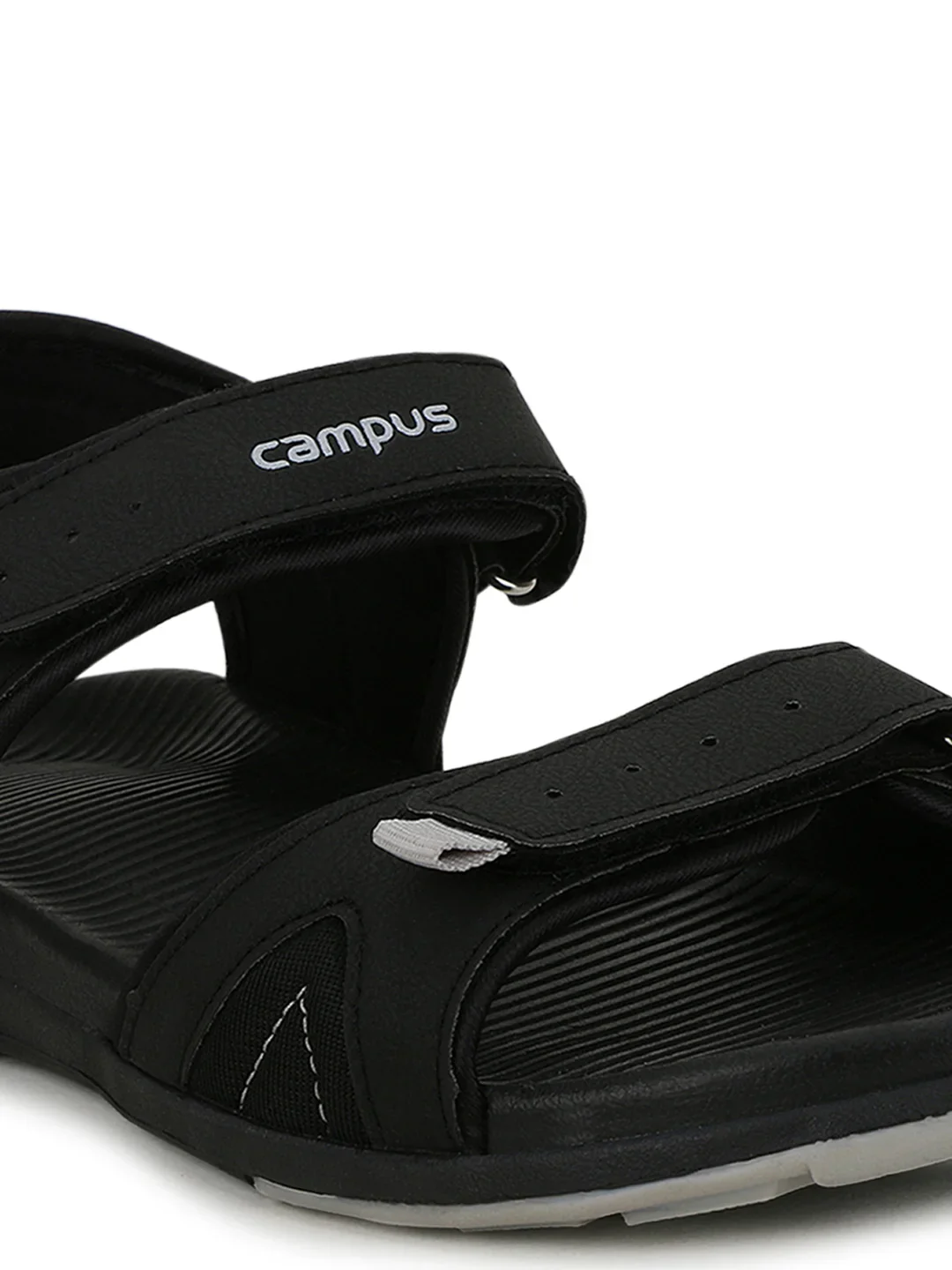 2GC-16D Black Men's Sandals - Image 5