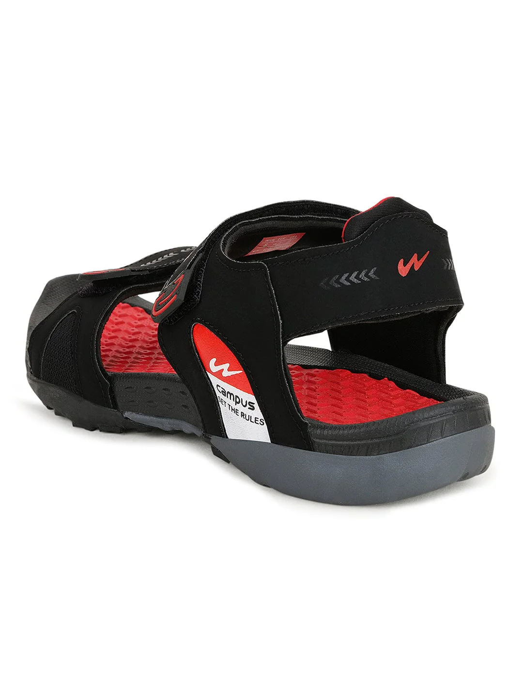 2GC-18 Black Men's Sports Sandals - Image 3