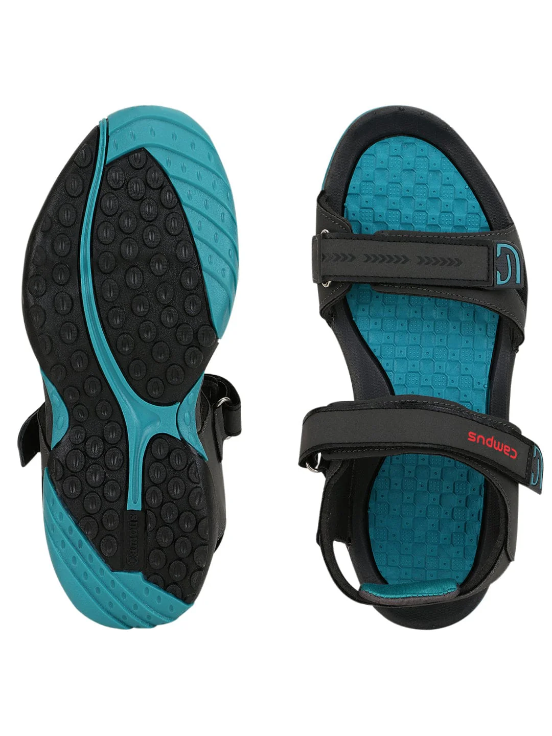 2GC-18 Grey Men's Sports Sandals - Image 4
