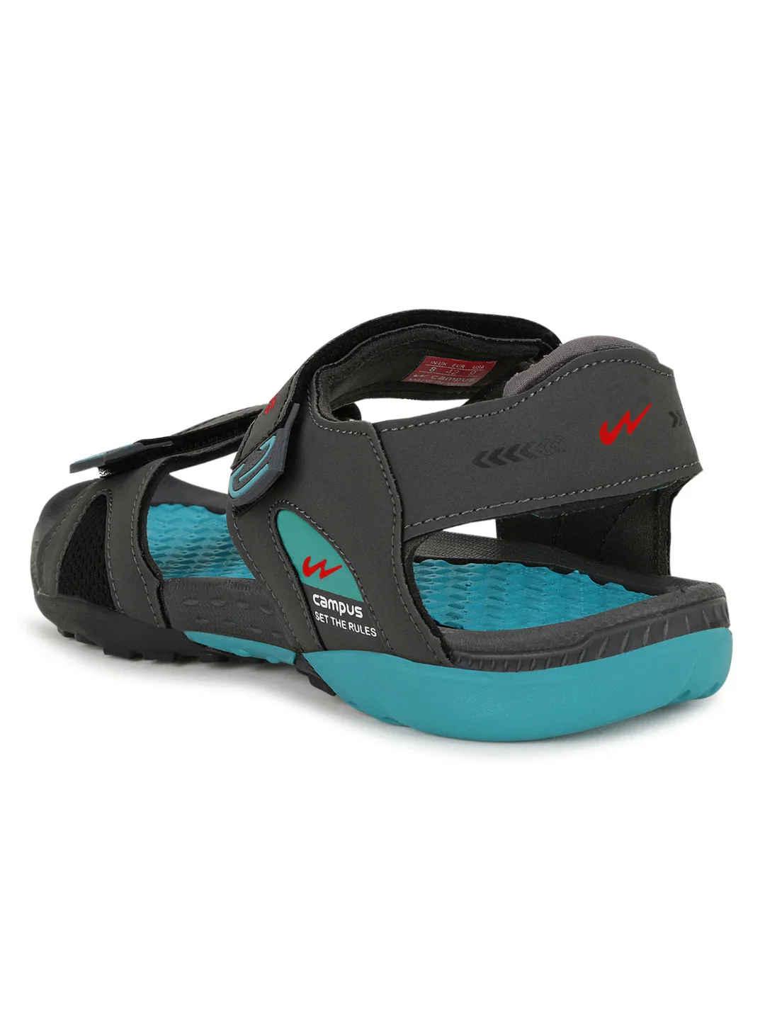 2GC-18A Grey Men's Sandals - Image 3