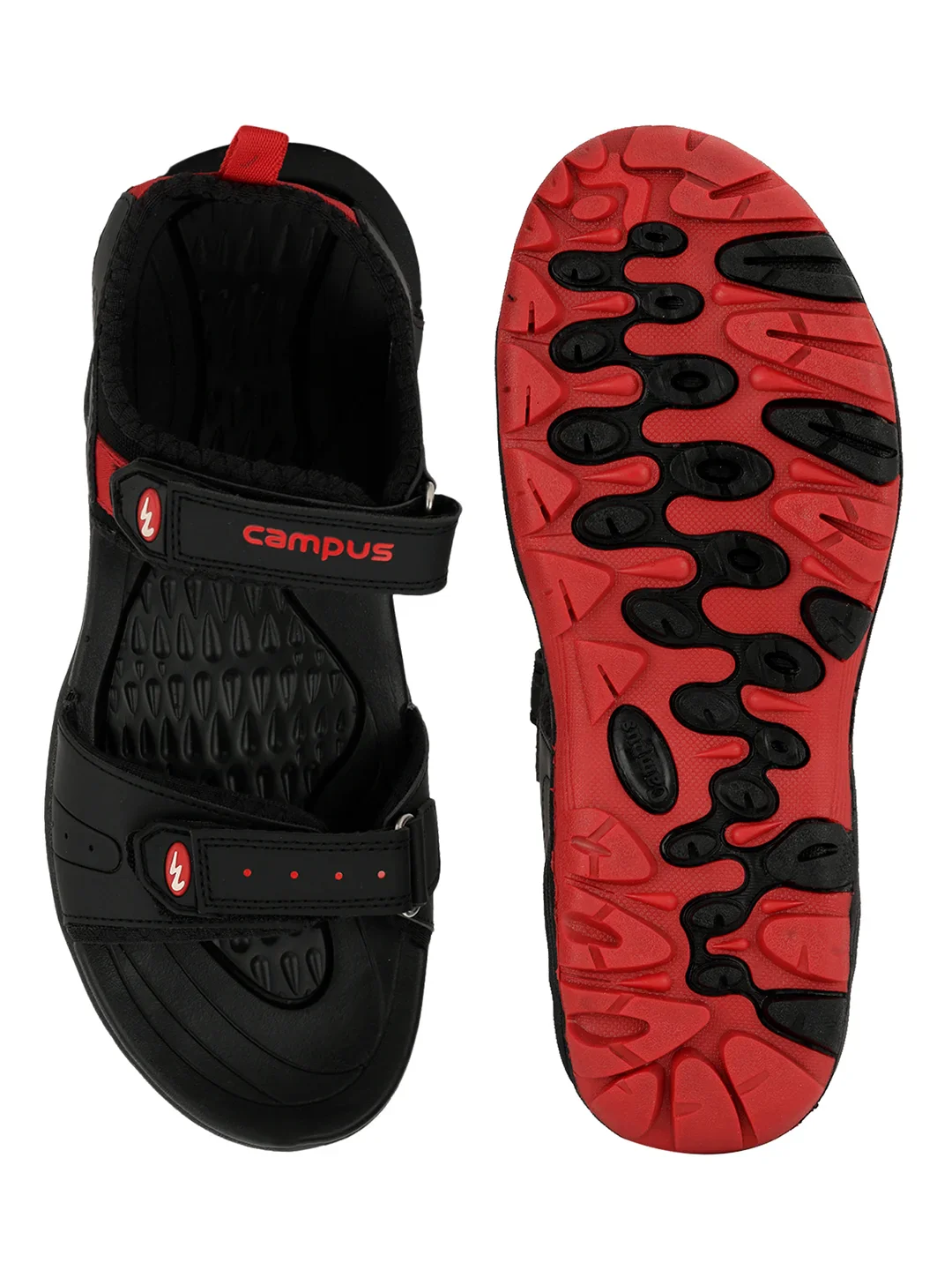 3K-903A Black Men's Sandals - Image 4