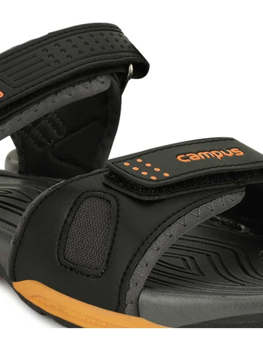 3K-905 Black Men's Sports Sandals - Image 5