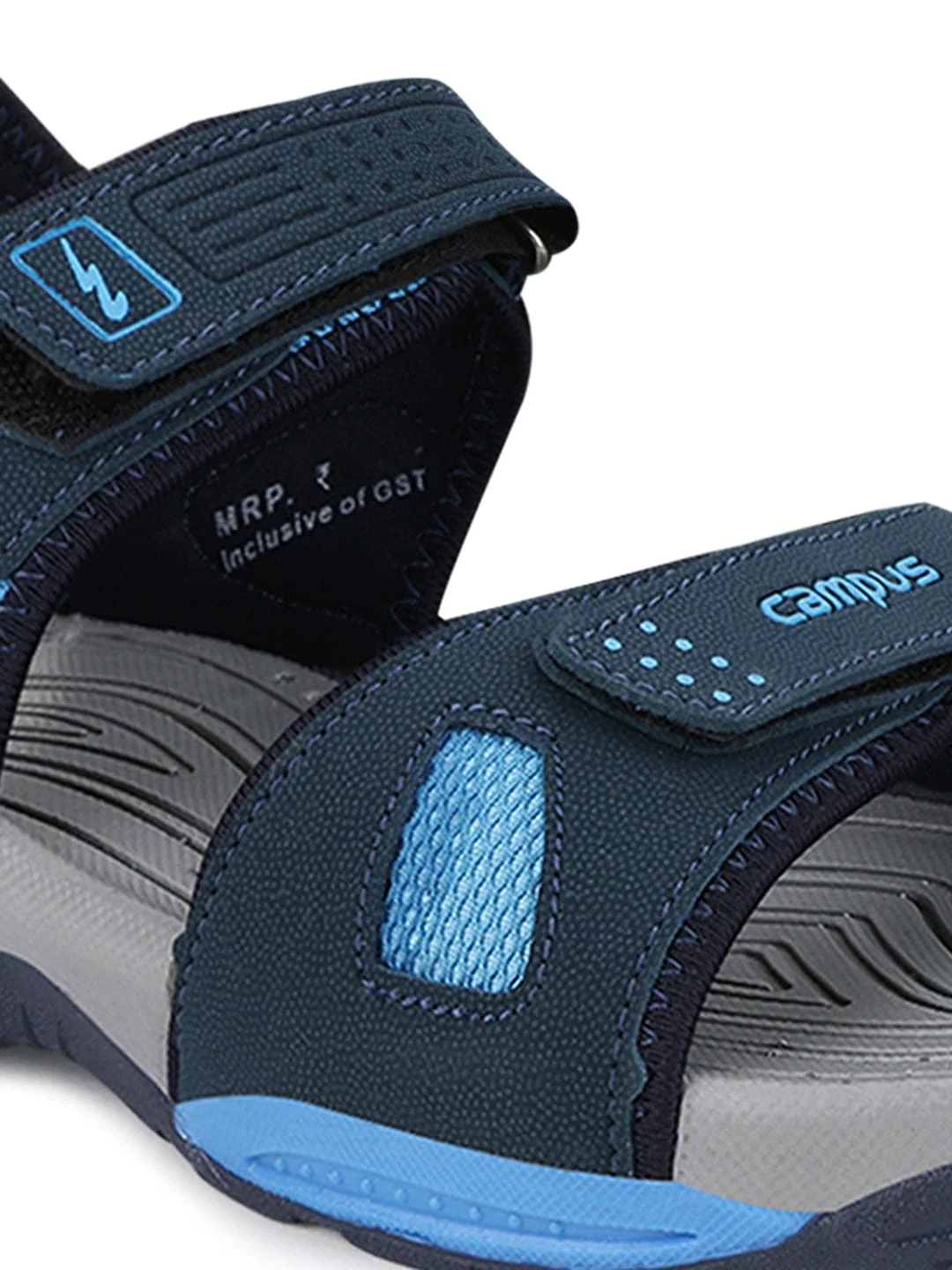 3K-905 Blue Men's Sports Sandals - Image 5