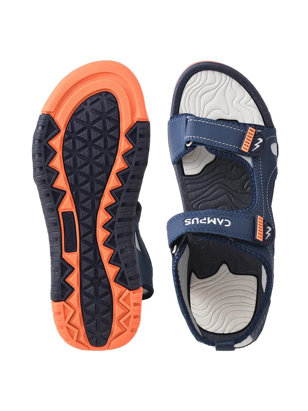 3K-908A Blue Men's Sandals - Image 4