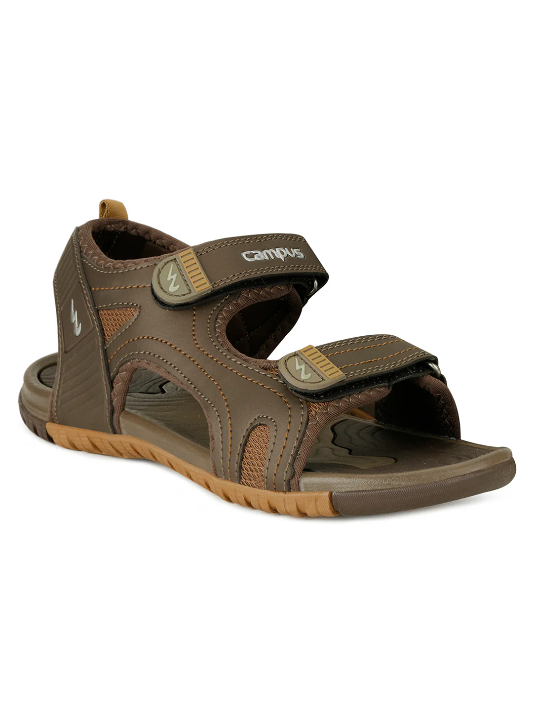 3K-908A Brown Men's Sandals - Image 2
