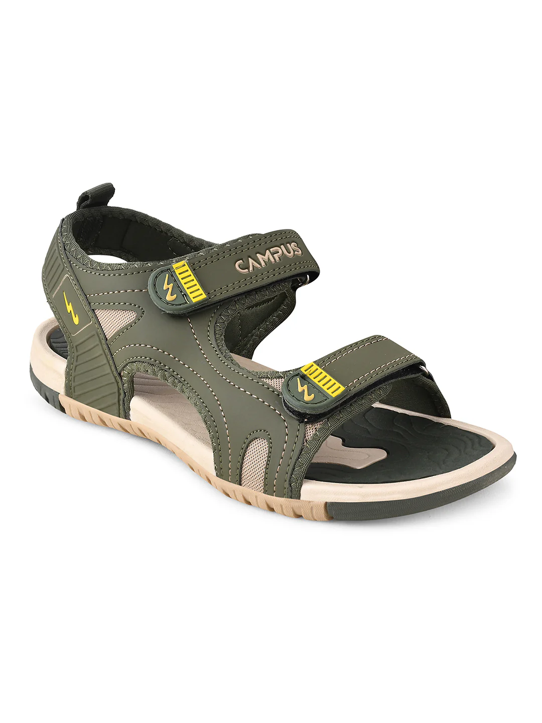 3K-908A Green Men's Sandals - Image 2