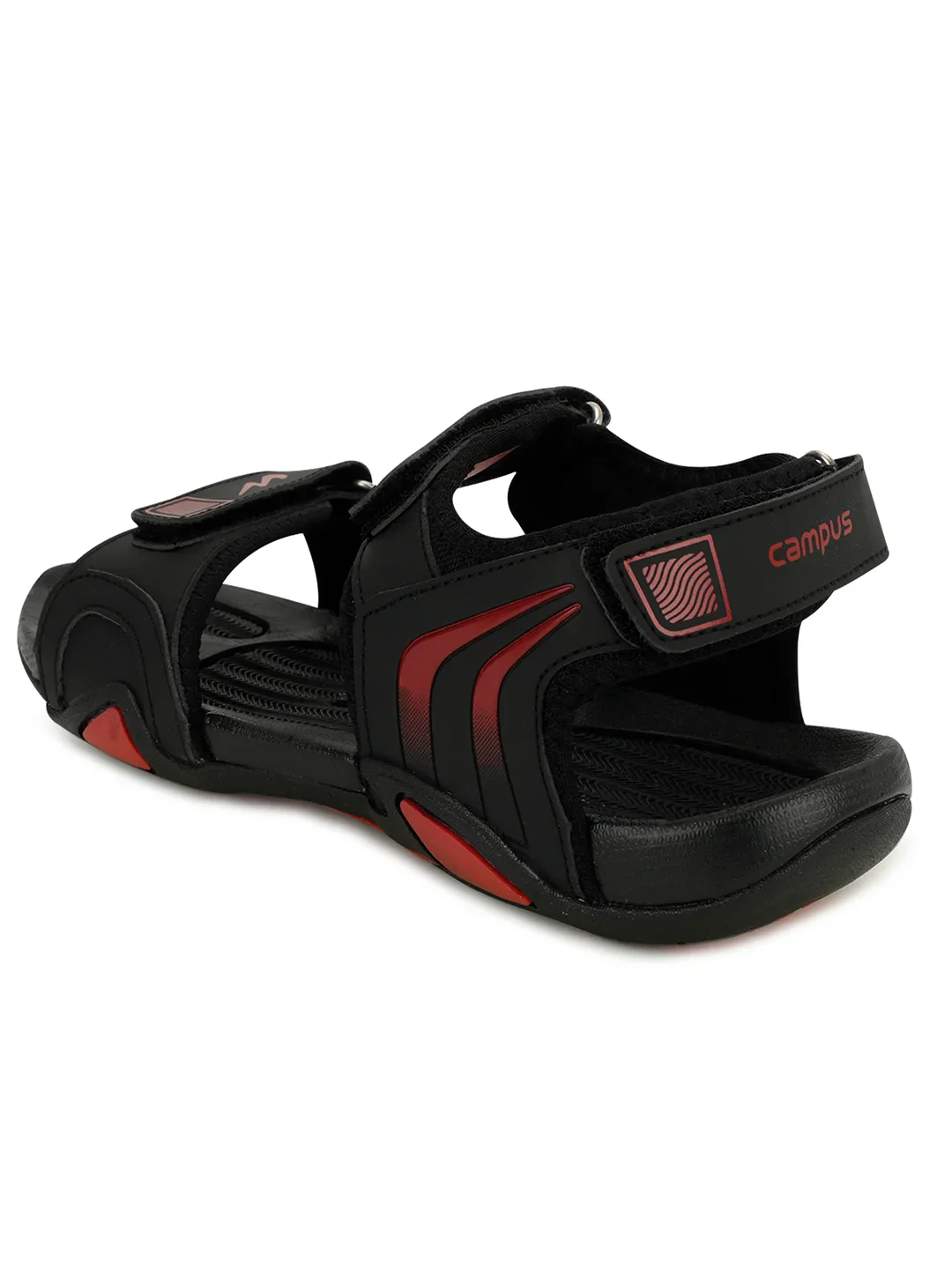 3K-911A Black Men's Sandals - Image 2
