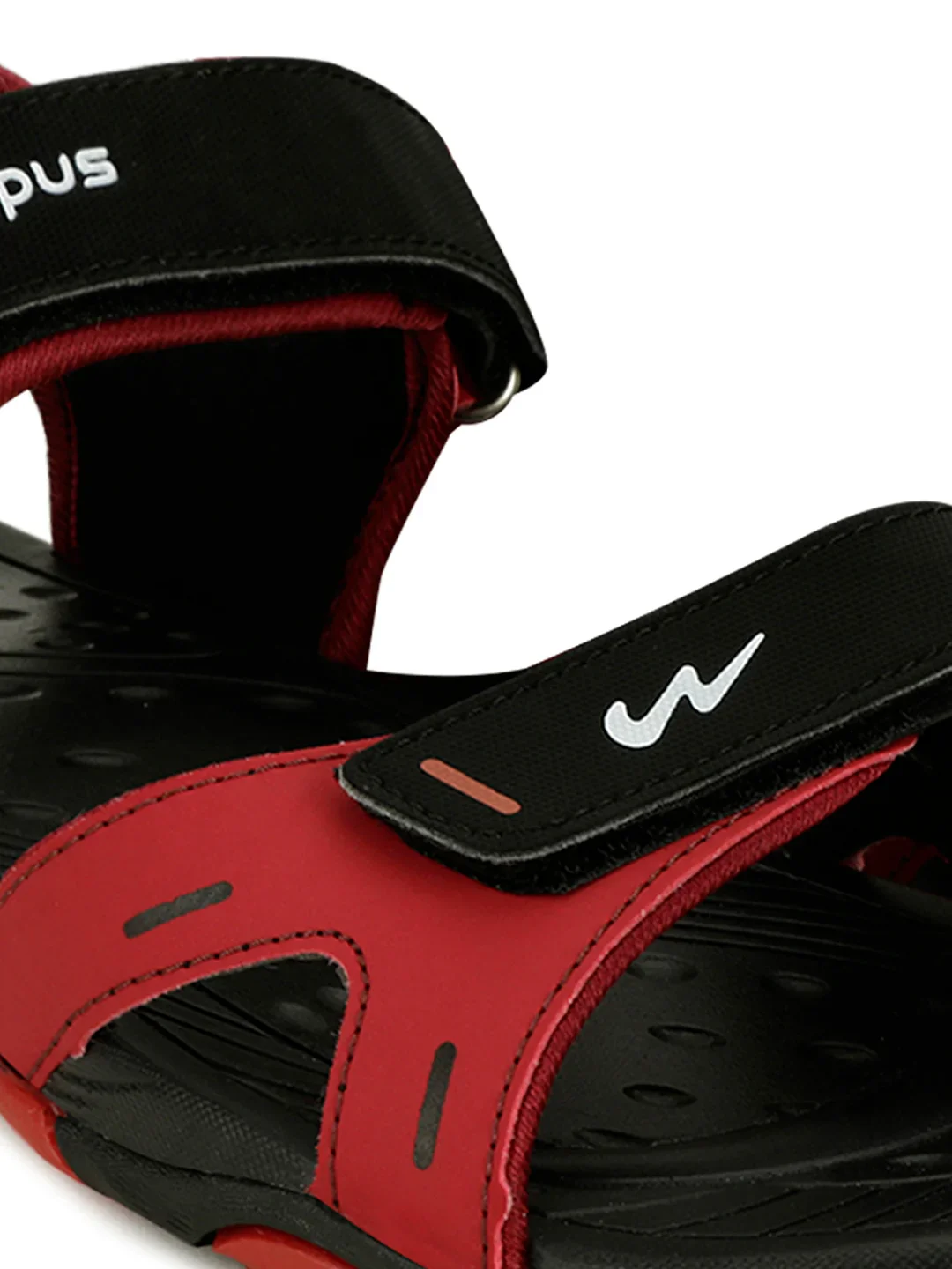 3K-SD-053A Red Men's Sandals - Image 5