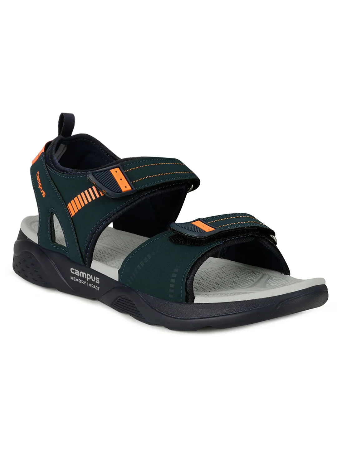 3K-SD-063A Navy Men's Sandals - Image 2
