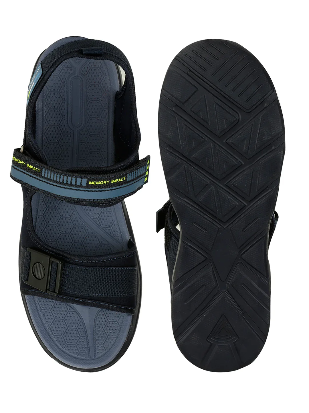 3K-SD-064A Navy Men's Sandals - Image 4