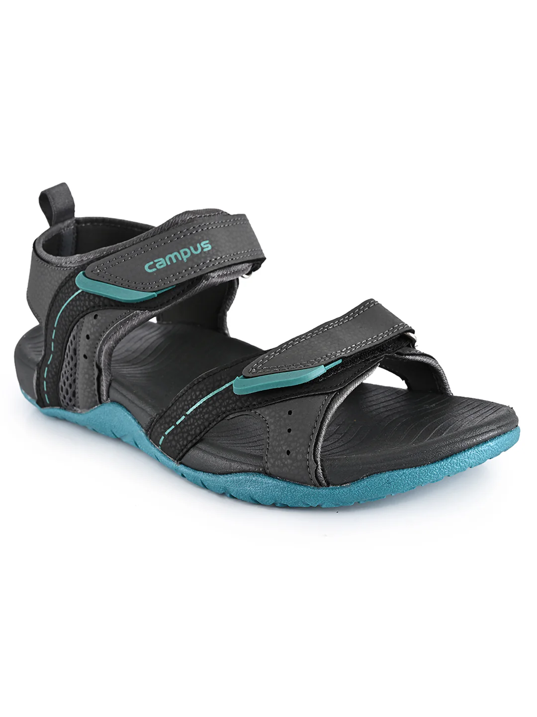 3K-SD-067B Grey Men's Sandals - Image 2