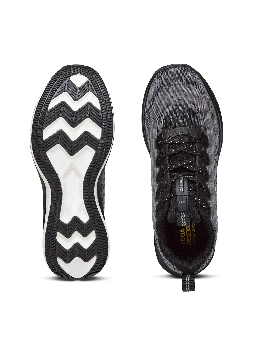 ACCESS Black Men's Running Shoes - Image 5