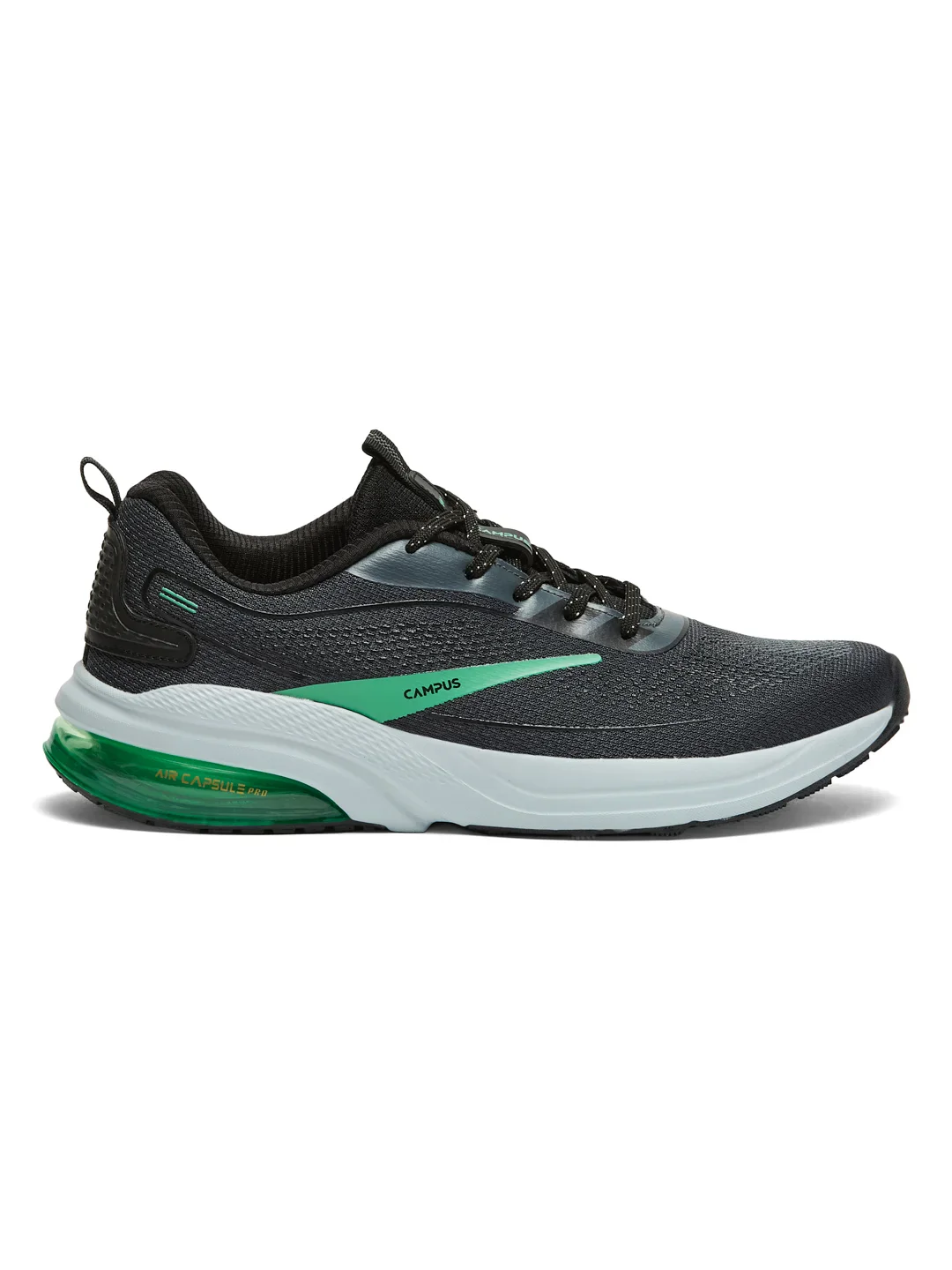 ACETATE Grey Men's Running Shoes - Image 2