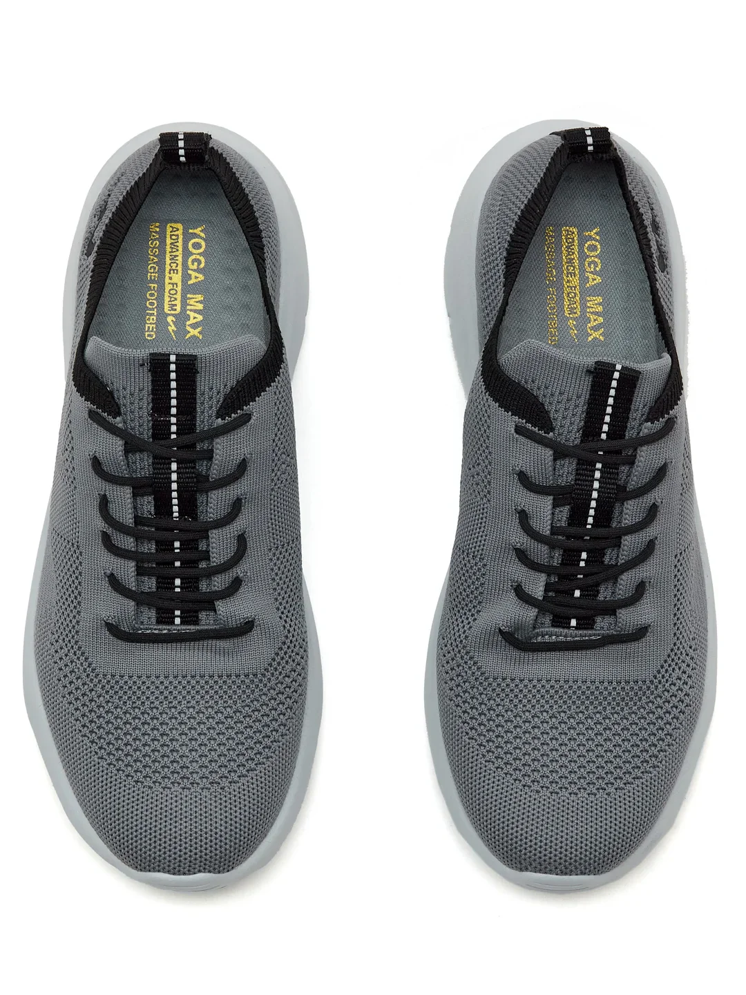ADEL Grey Men's Walking Shoes - Image 6