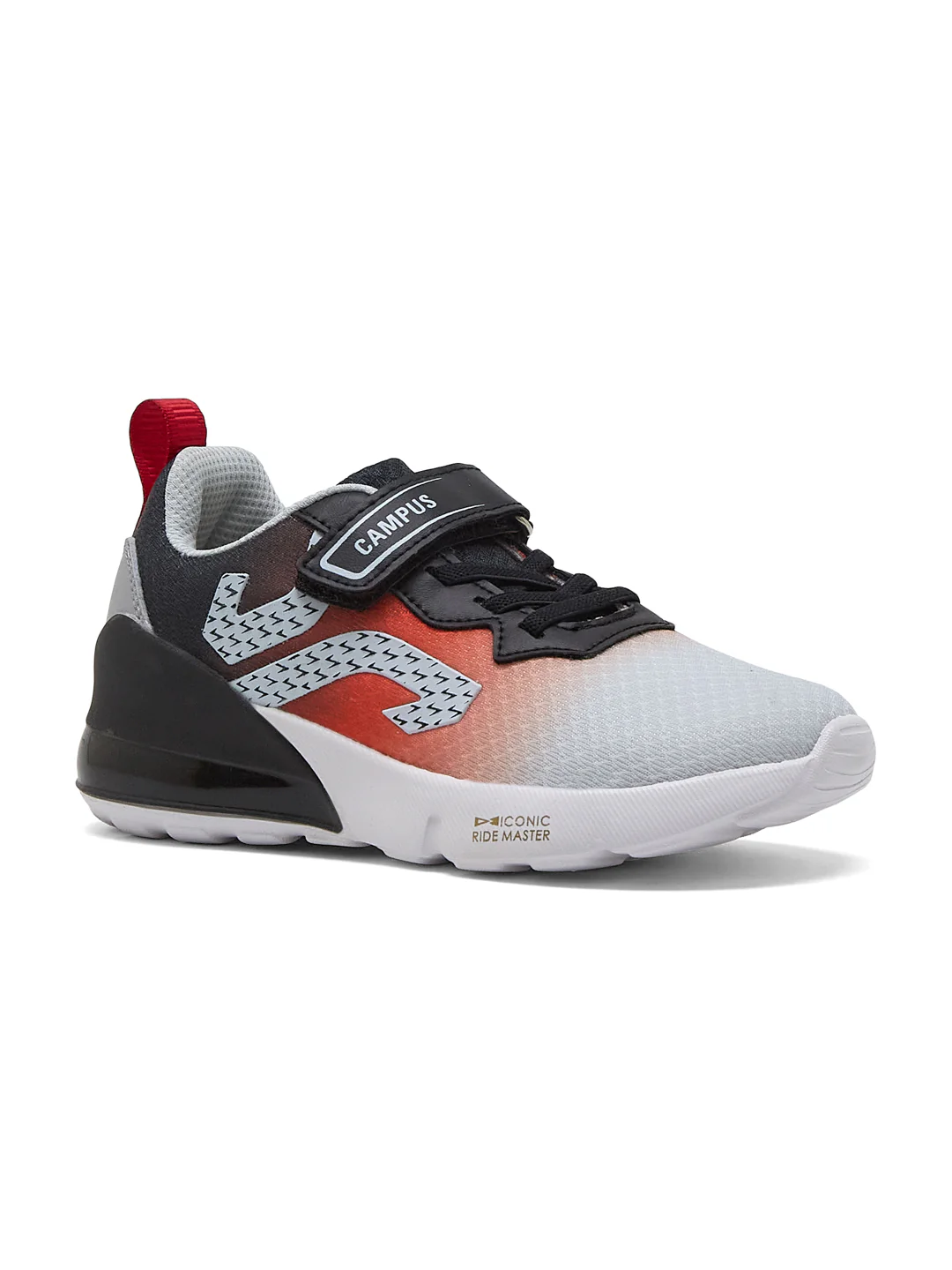 AERIX K Black  Kids Running Shoes - Image 2