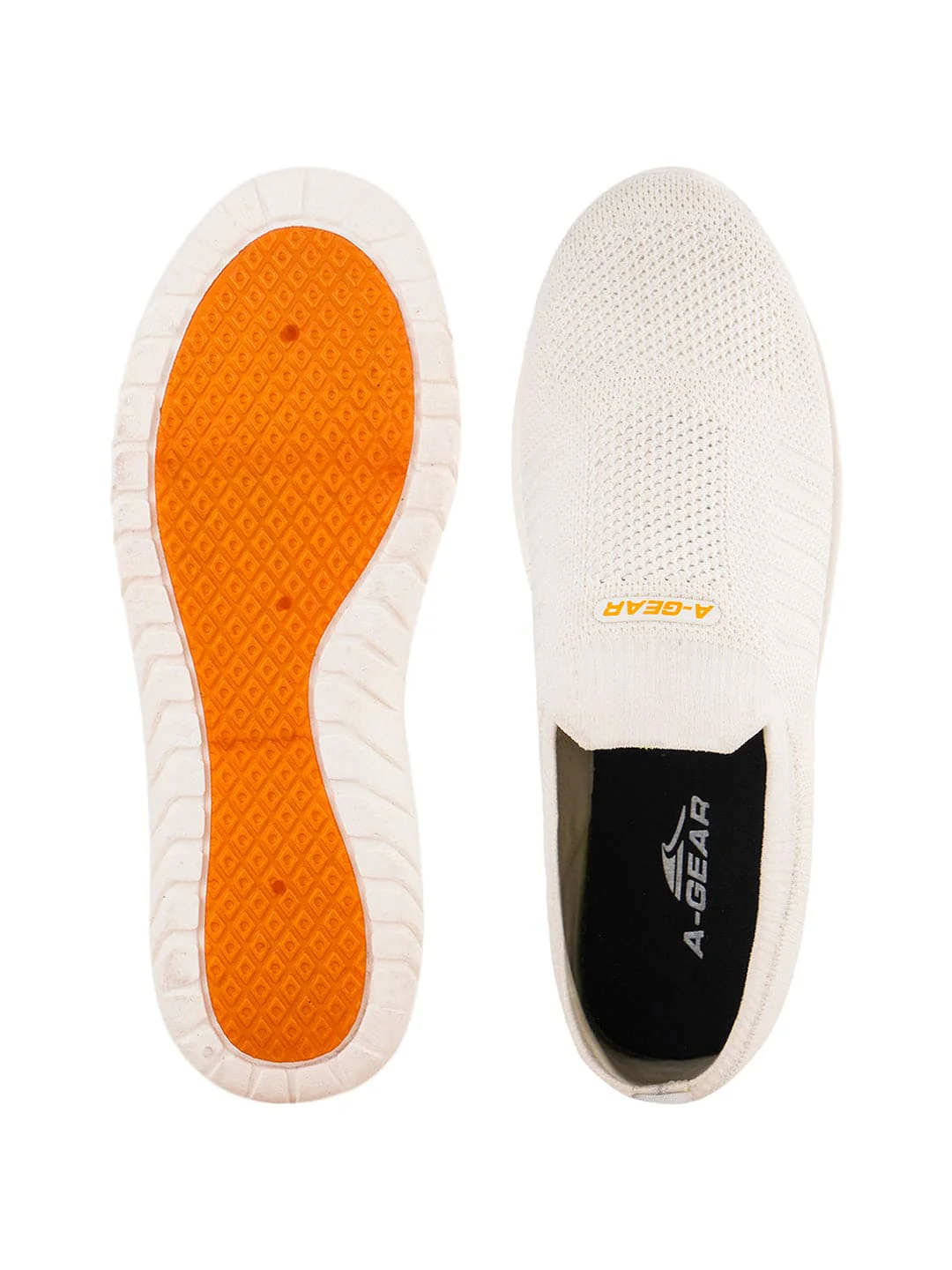 AGR-002 White Men's Walking Shoes - Image 4