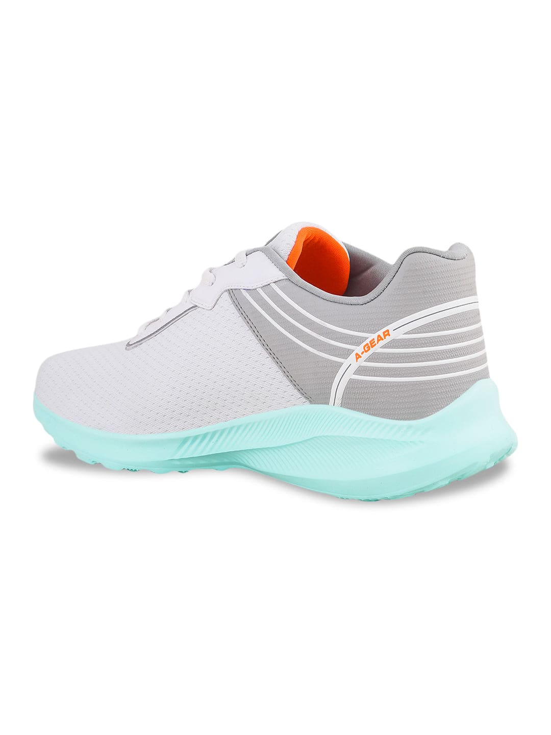 AGR-004 White Men's Sports Shoes - Image 3