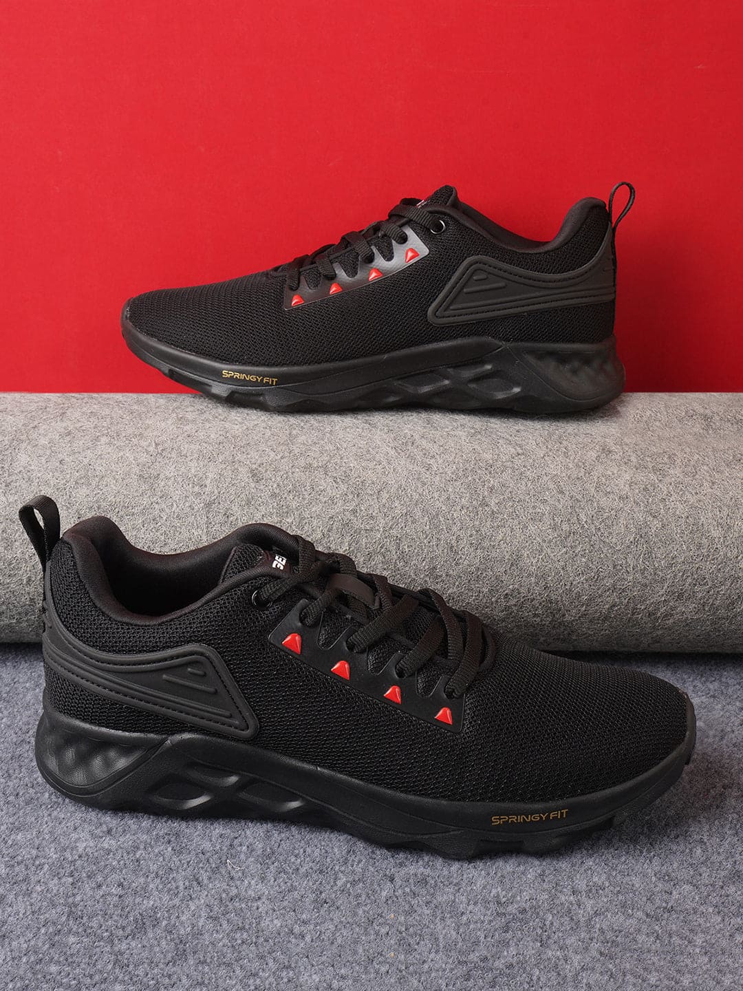 AGR-006 Black Men's Sports Shoes - Image 5