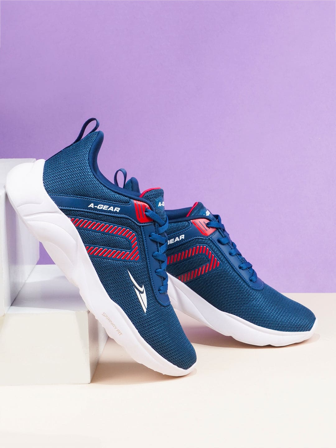 AGR-007 Blue Men's Sports Shoes - Image 5