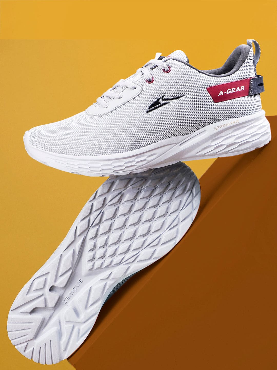 AGR-009 Grey Men's Sports Shoes - Image 5
