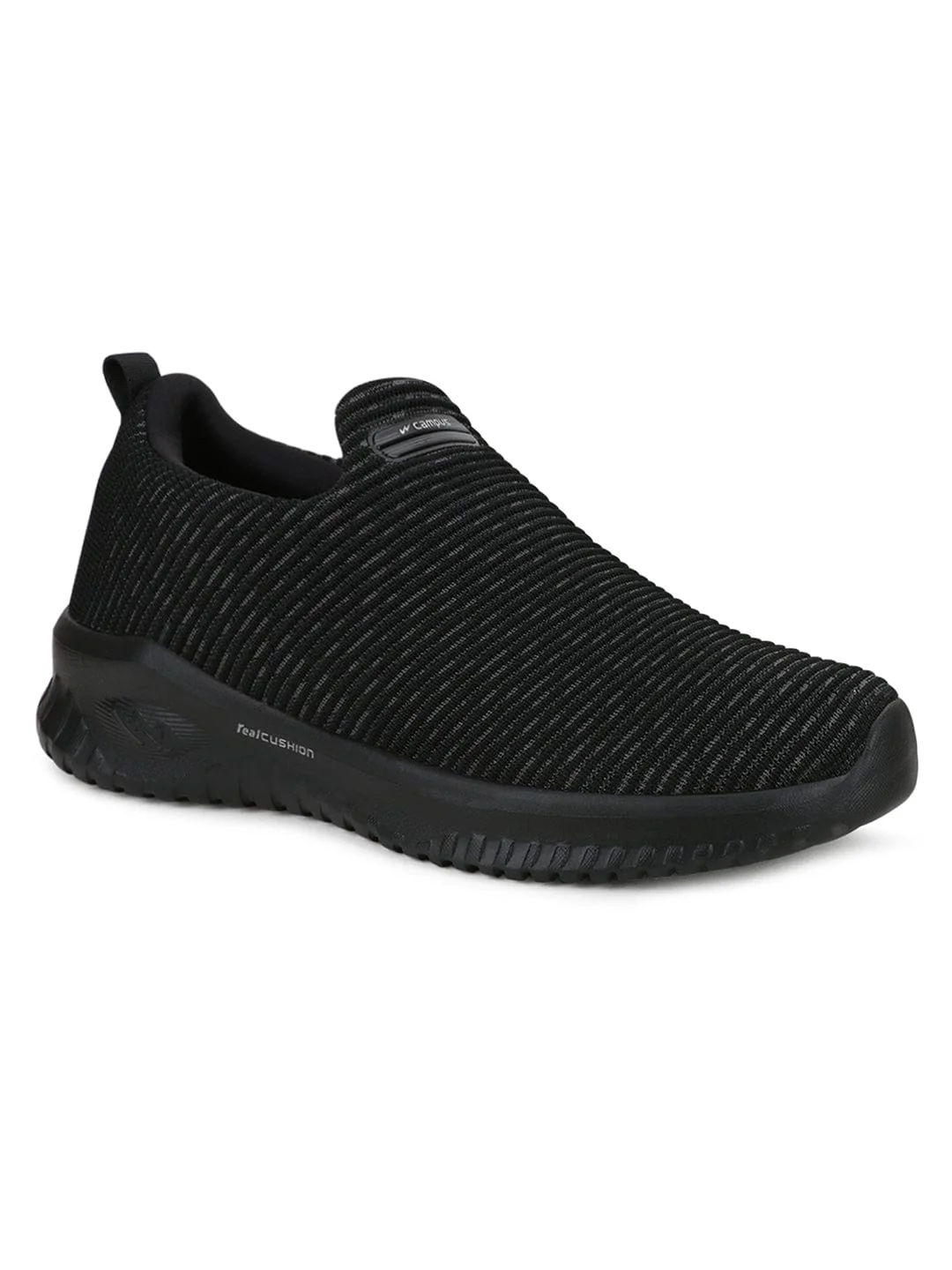AIM PLUS Black Men's Walking Shoes - Image 2