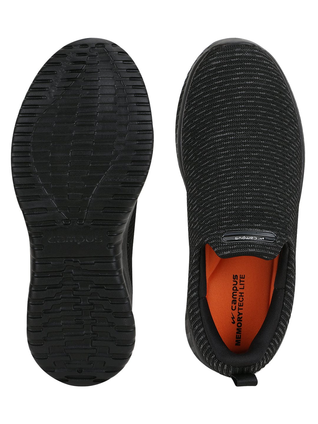 AIM PLUS Black Men's Walking Shoes - Image 4