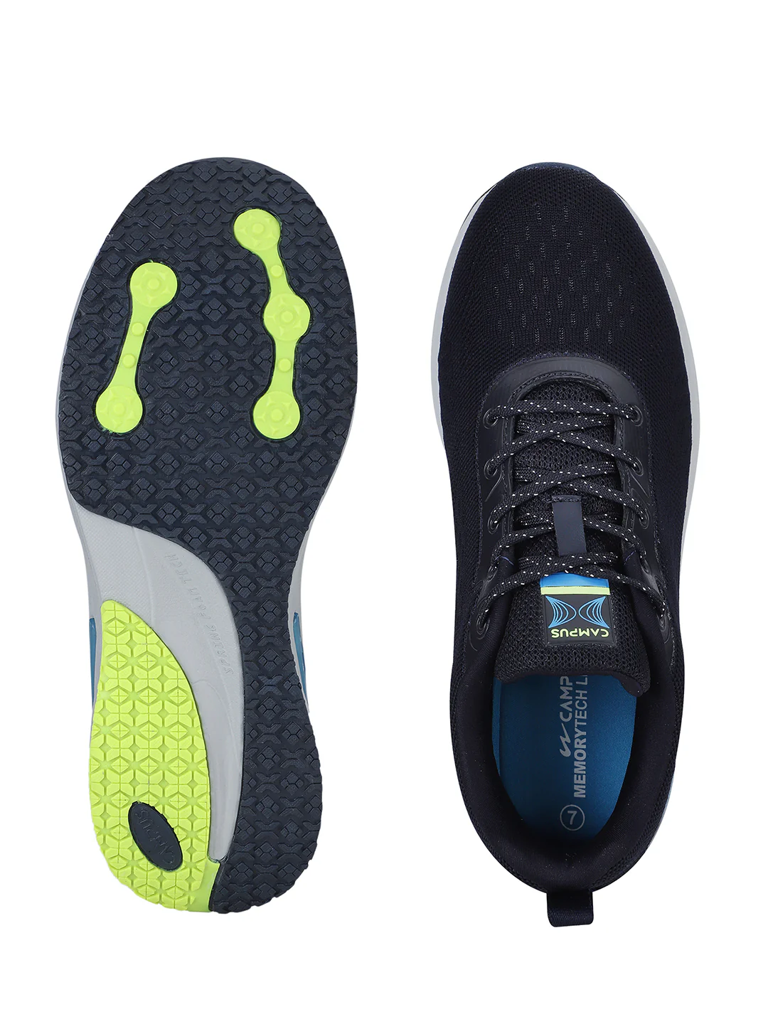 ALEX Navy Men's Sports Shoes - Image 5