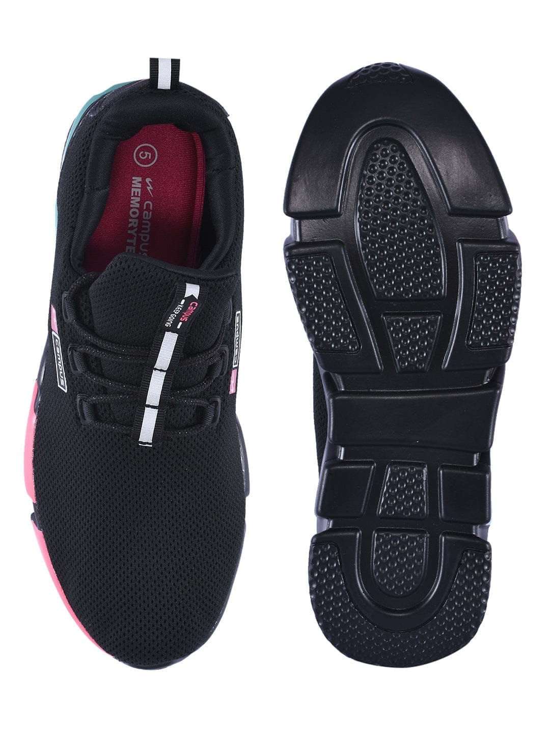 ALEXA Black Women's Running Shoes - Image 4