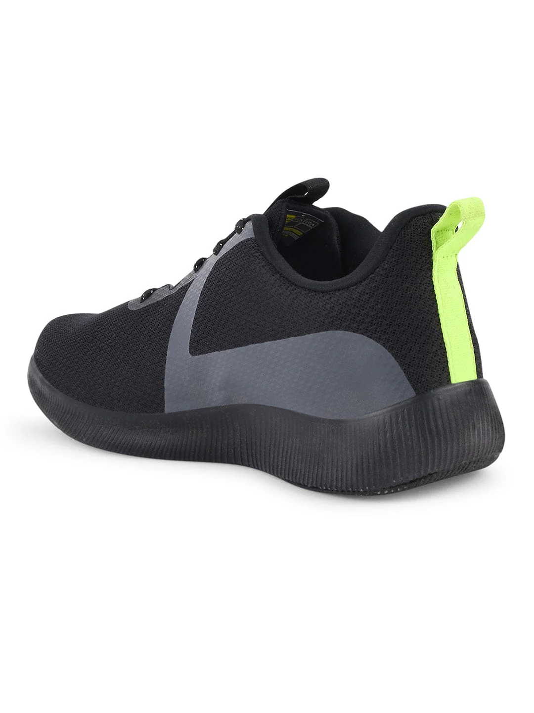 ALGERIA Black Men's Running Shoes - Image 3