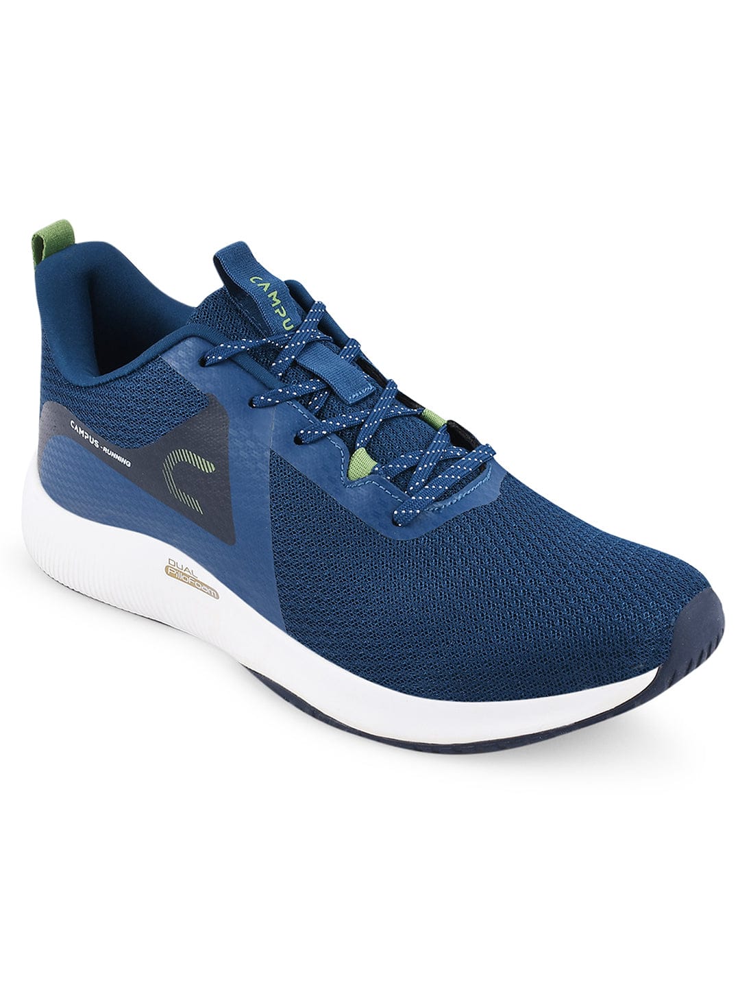 ALGERIA Blue Men's Running Shoes - Image 2