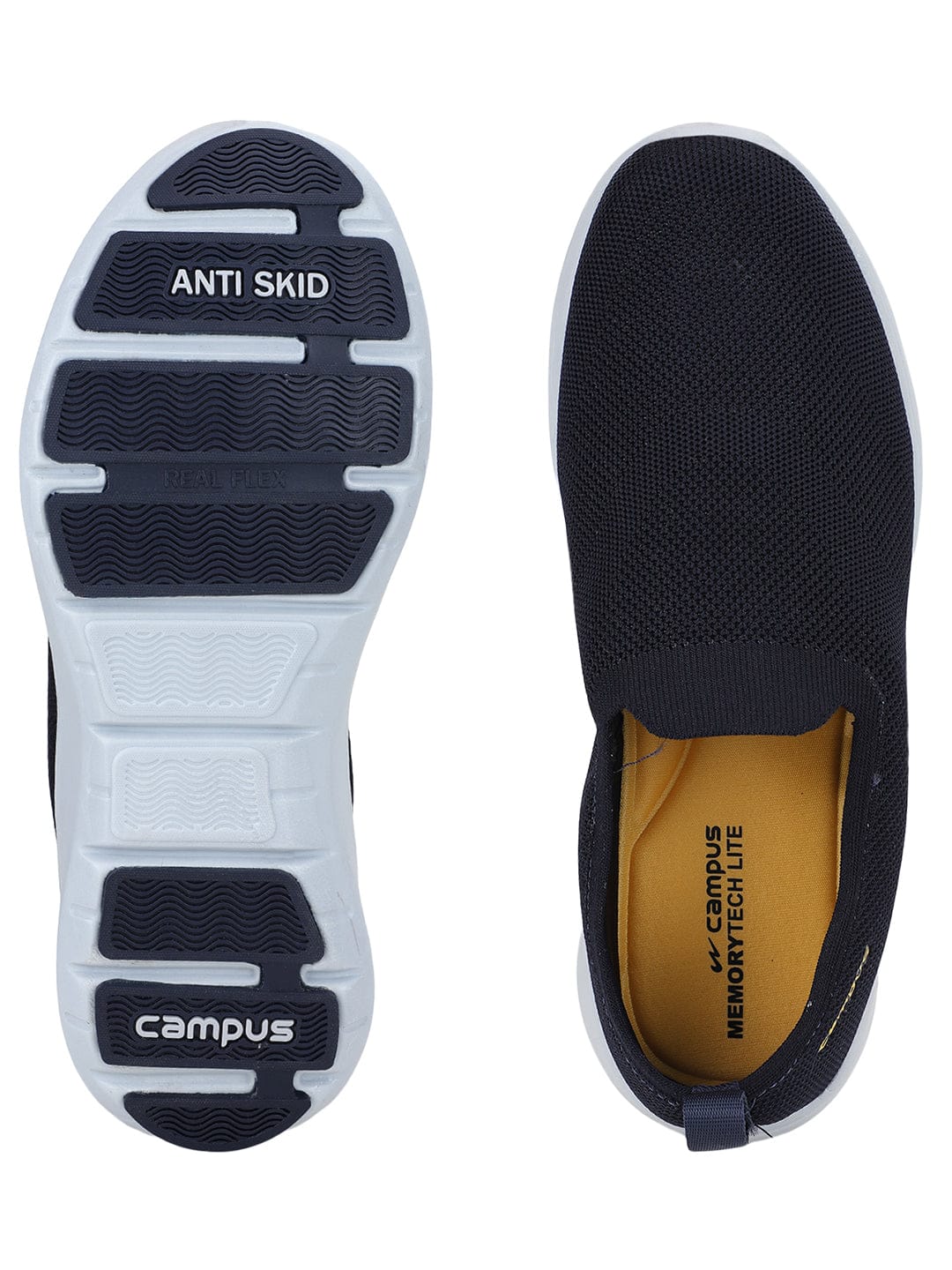 ALLEN Blue Men's Walking Shoes - Image 4
