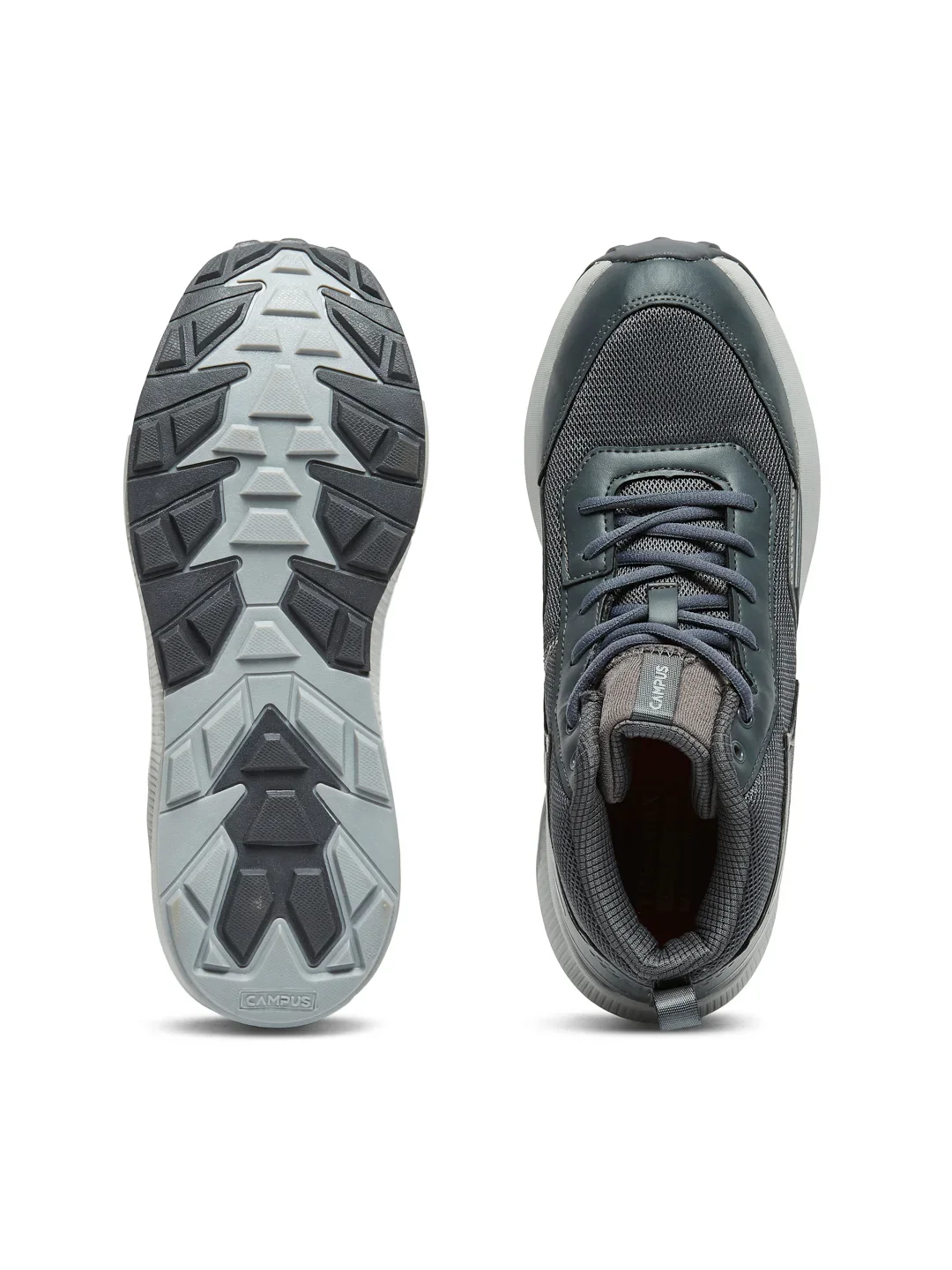 ALLEY Grey Men's Sneakers - Image 5