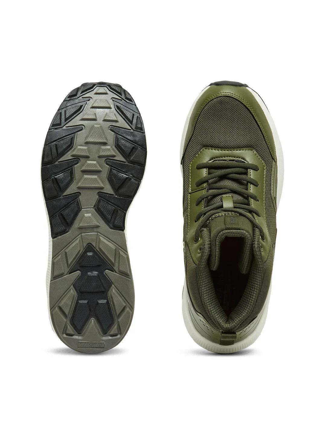 ALLEY Green Men's Sneakers - Image 4