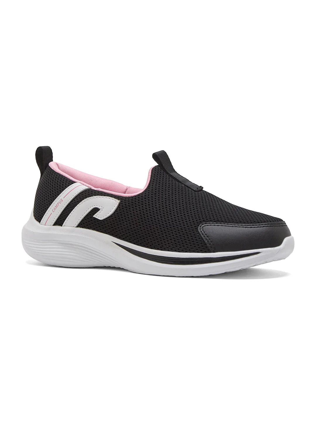 AMBLE Black Women's Walking Shoes - Image 2
