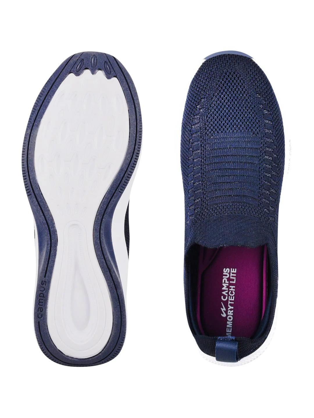 ANNIE Navy Women's Walking Shoes - Image 5
