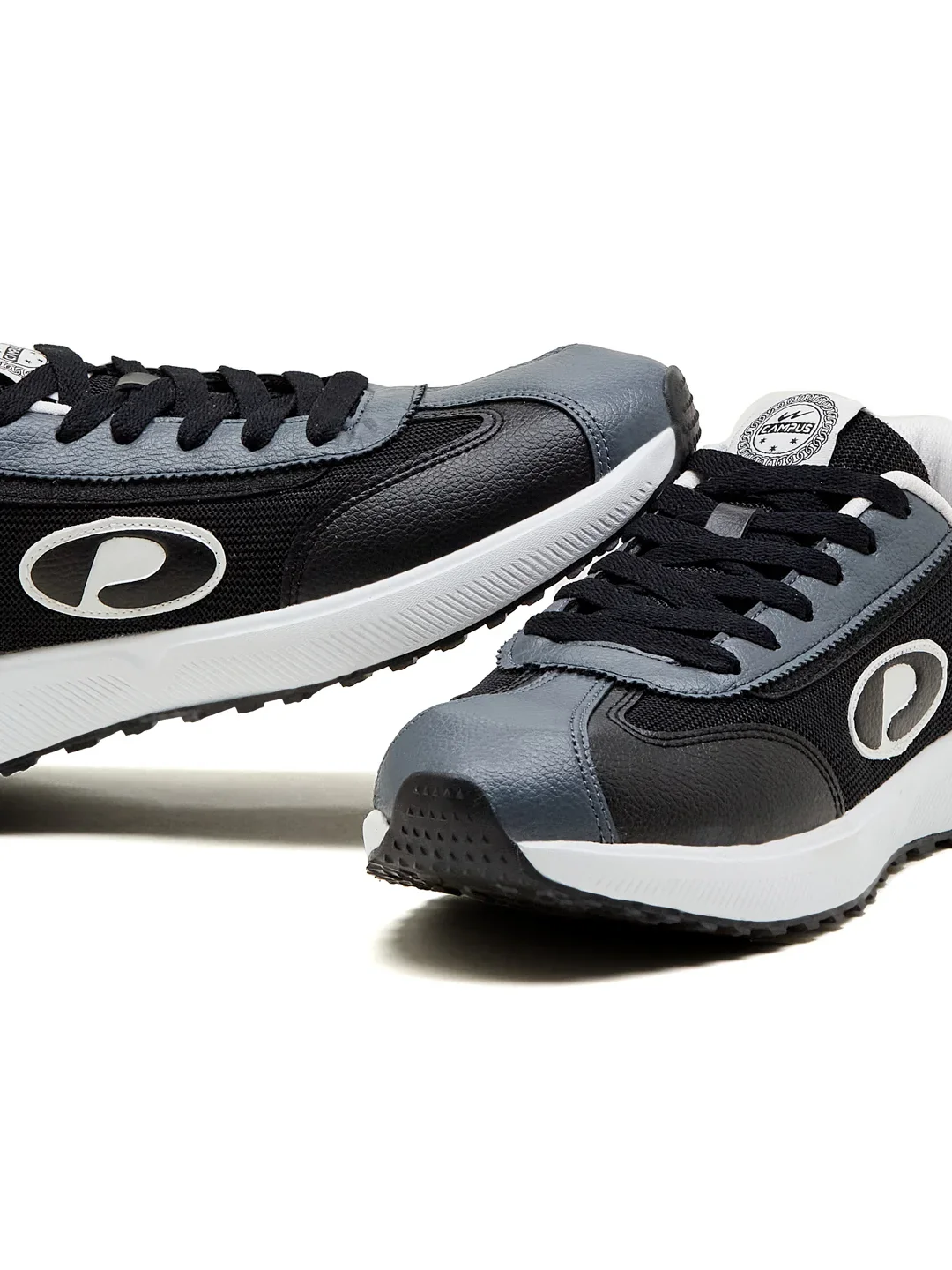 ASEND Black Men's Sneakers - Image 7