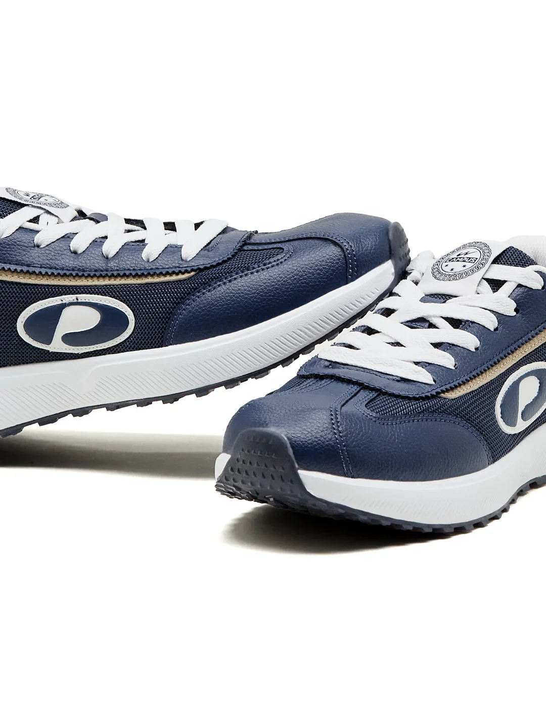 ASEND Navy Men's Sneakers - Image 7